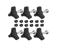 zeroupshop et Écrou Gazon pour robuste et Écrou Gazon pour robuste et | Acier haute résistance, finition noire, anti-corrosion, pour , extérieur humide