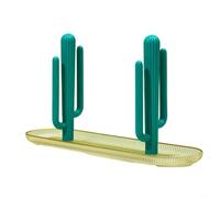 Zeroupshop Étagère de rangement pour baguettes ménagères, facile à installer, support en plastique, vert pâle, organiseur peu encombrant pour tiroir de comptoir (vert foncé)