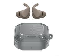 Zeroupshop Étui de protection pour Beats For Powerbeats Fit avec clip de verrouillage et support, coque antichoc prenant en charge le chargement filaire, support sécurisé pour écouteurs pour le sport