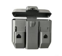 Zeroupshop Étui de rangement pour DJI Neo 2 - Coque rigide à rabat magnétique - Design ABS + PU résistant à la pression - Boîte de transport compacte pour unité principale et batteries - Gris (A)