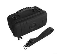 Zeroupshop Étui de voyage rigide étanche avec bandoulière, sac de transport en EVA résistant aux chocs pour haut-parleur sans fil Marshall Middleton II pour voyage et rangement en plein air (noir)