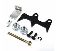 Zeroupshop Felling Dog Kit de pointes de pare-chocs pour tronçonneuse 120 Mark II avec ajusteur de chaîne, récupérateur et écrou de barre, pièces de rechange en acier, outil de jardin