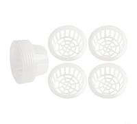 Zeroupshop Filet de pot en plastique pour culture hydroponique réutilisable et transparent pour légumes, fruits, céleri, tomate, concombre, pour une utilisation de 2 à 3 ans (pour A6, 10 pièces)