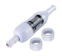 Zeroupshop Filtre en ligne et 2 écrous de tuyau d'alimentation D15 de remplacement pour Zodiac pour nettoyeur de piscine Polaris modèles 280 380 3900 480 PRO pour Vac-Sweep pour TankTrax Part 48-080