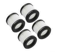 Zeroupshop Filtres de rechange H13 HEPA lavables avec brosse de nettoyage, filtration haute efficacité pour poussière fine, pour aspirateur sans fil Karcher CVH 2/CVH 2 Premium/CVH 3/CVH 3 Plus (lot