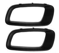 Zeroupshop Grille de protection de feu de brouillard avant pour Mitsubishi Pajero V73 2000-2002 - Cadre de pare-chocs en plastique de rechange MR388019 MR388020 (gauche)