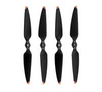 Zeroupshop Hélices à faible bruit pour DJI Air 3S, 4 paires de lames de rechange avec design aérodynamique, construction en plastique pour un vol stable, accessoires faciles à installer, noir (quatre