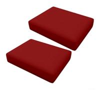 zeroupshop Housse Coussin Extérieur 33x65cm Imperméable(red) | Imperméable, protection pluie, tissu polyester traité, dimensions 33x65cm, pour idéal extérieur