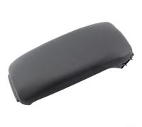 Zeroupshop Housse d'accoudoir de console centrale pour A4/B6/B7/S4 pour A6 C6 - En cuir noir - Couvercle de rechange pour boîte de rangement 2003-2013 - Ajustement direct sans perçage - Noir