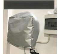 Zeroupshop Housse de chargeur de véhicule électrique, étanche et résistante aux UV, coque de protection extérieure pour station de charge EV, pare-soleil, poussière, neige, pare-soleil, noir argenté