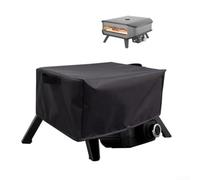 Zeroupshop Housse de four à pizza 58 x 58 x 28 cm, convient pour four à pizza à gaz Cozze 90347 de 43,2 cm, housse d'extérieur imperméable Oxford 420D avec poignées, cordon de serrage et sangles à