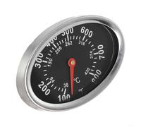 zeroupshop Indicateur de Chaleur 75mm pour Barbecue pour weber Indicateur | Acier pour robuste, résistance chaleur intense, adapté Family Q, finition longue durée, extérieur terrain