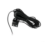 Zeroupshop Interrupteur de capteur de porte filaire avec aimant NdFeB, détecteur d'ouverture normalement fermé pour volet roulant de garage, porte en fer, verre, bois, 5 m,