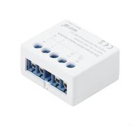 Zeroupshop Interrupteur marche/arrêt WiFi, avec surveillance de l'alimentation en temps réel, compact pour la télécommande Mini, pour lampadaires et appareils ménagers, pour une gestion facile de