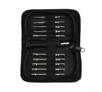 Zeroupshop Jeu d'embouts de tournevis avec étui de transport, outils de réglage du carburateur, pour débroussailleuse, tronçonneuse, souffleur de feuilles, outil de nettoyage de taille-haie
