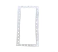 Zeroupshop Joint papillon à large ouverture pour écumoire Hayward SPX1091GW SP1091LX SP1091WM, joint de rechange en silicone de qualité supérieure, pièce d'équipement de piscine blanc de 35 x 19 cm