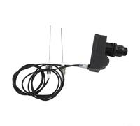 Zeroupshop Kit d'allumage de barbecue avec deux électrodes filetées de 900 mm, système d'allumage électronique à impulsion pour barbecue à gaz, module générateur d'étincelles résistant aux hautes