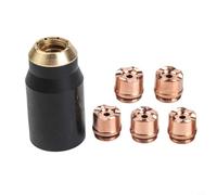 Zeroupshop Kit de 6 consommables plasma pour dynamique thermique CutMaster 52/82/102/152, comprend 5 protections 9-8235 et 1 tasse de protection 9-8237 pour lampe torche SL60 40-60 A