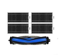Zeroupshop Kit de brosse latérale de rechange pour aspirateur robot Xiaomi pour MIJIA B116 X20 Plus, lot de 4/6/8 poils en nylon blanc pour nettoyage des coins et poils d'animaux