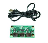 Zeroupshop Kit de carte de développement MAKCU ABS pour Arduino et ESP32-S3, boîtier compact pour clavier et souris avec étui et câbles