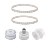 Zeroupshop Kit de courroie d'entraînement et poulie de roulement RCX23002, RCX26001, RCX26002, RCX26005 conçu pour Hayward, Plus, QC, nettoyeurs de piscine