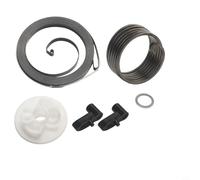 Zeroupshop Kit de nettoyage One-Touch, pour pièces de barbecue Weber, 57,9 cm, compatible avec 7444, 7403, levier d'amortisseur argenté, pour barbecue au charbon de bois bouilloire, matériel de