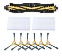 Zeroupshop Kit de remplacement 9 pièces pour aspirateur robot Liectroux C30B, comprend une brosse à rouleau anti-enchevêtrement, des brosses latérales et des filtres pour le nettoyage et l'entretien