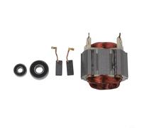 Zeroupshop Kit de rotor de stator HR4001C avec stator 625758-6, balais de carbone CB350, roulements 211332-2, pièces de réparation d'outils électriques en métal pour marteau rotatif HR4011C