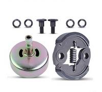Zeroupshop Kit de tambour d'embrayage compatible avec Honda GX31 GX35 1.3HP 4 temps moteur débroussailleuse avec embrayage, tambour, boulons, rondelles, remplace OEM 19611-Z0Z-000 et 30500-Z0Z-013