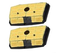 Zeroupshop Lot de 2 filtres à air pour tronçonneuse 1137 120 1604 pour MS193T MS194T MS193 MS194 MS193TC - Pièces de rechange pour améliorer la durée de vie du moteur et l'efficacité du carburant dans