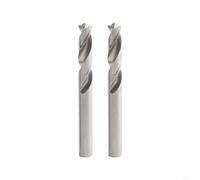 Zeroupshop Lot de 2 forets électriques en acier cobalt de 8 mm pour enlever les soudures de carrosserie, pour l'entretien de voiture et les travaux de réparation de tôle