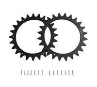 Zeroupshop Lot de 2 pointes de tondeuse à gazon en plastique antidérapant pour Worx pour Landroid S/M WR165E WR167E, accessoires noirs pour améliorer l'efficacité de la tonte sur gazon humide