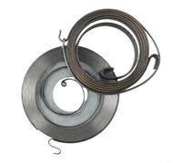 Zeroupshop Lot de 2 ressorts de rembobinage pour tronçonneuse à essence 5200 5800 Pièces de rechange Mécanisme de démarrage de moteur Outil d'entretien de pelouse Accessoire Ressort hélicoïdal robuste