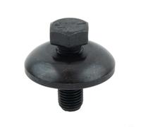 Zeroupshop Lot de 3 boulons et rondelles pour tondeuse à gazon - Pièce rotative 14457 - Longueur : 3,8 cm - Filetage : 7/16" - Taille du filetage : 20 fils - Compatible avec les modèles Craftsman pour