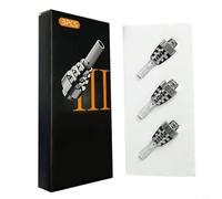 Zeroupshop Lot de 3 embouts de fer à souder en métal 3.0 compatibles avec Pen Pro Plus - Accessoires d'artisanat pour un travail détaillé - Design polyvalent - Système de changement rapide