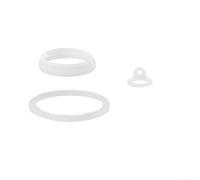 Zeroupshop Lot de 3 joints de bouteille d'eau en silicone transparent pour thermoflasque de 700,4 g, 946,2 g, 1284 ml plus 1814,4 g, pour gobelets à paille et couvercles à bec anti-fuite pour joint