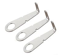 Zeroupshop Lot de 3 outils de retrait de n acier inoxydable, pour sonnette vidéo Ring Video Doorbell, remplacement sécurisé de clé tournevis, réparation de sonnette WiFi et libération du support