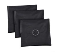 Zeroupshop Lot de 3 sacs de sable pour base de drapeau Swooper, sac de lestage en toile rechargeable, 45,7 x 48,3 cm avec trou de 8,9 cm, pour stabilisateur pour tentes d'extérieur et