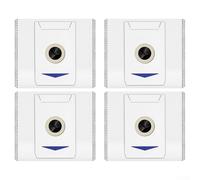 Zeroupshop Lot de 4/10 sacs à poussière pour aspirateur robot T30 Pro et T30 Max, pièces de rechange ultra fines à filtre fondu, résistant aux déchirures et hygiéniques (ensembles trimestriels)