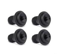 Zeroupshop Lot de 4 bouchons de pompe à vide en silicone avec joint hermétique en caoutchouc, pour stockage ouvert du vin rouge et blanc, réutilisable, passe au lave-vaisselle