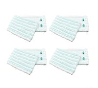Zeroupshop Lot de 4 housses de balai en microfibre pour balai Leifheit pour Profi XL et Cotton Plus, tampons de rechange épais, pour nettoyage des sols durs, lavables en machine, 47 x 16 cm