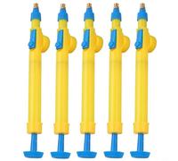 Zeroupshop Lot de 5 flacons pulvérisateurs pour jardinage et engrais Compatible avec bouteilles en PET standard avec buse de 29 cm et tuyau de 30 cm en plastique