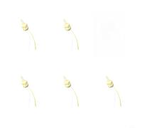 Zeroupshop Lot de 5 modules de lumière LED électroniques sans flamme avec effet de flamme simulée oscillante, circuit imprimé PCBA, large tension 3 V-5 V, compatibilité pour lanternes à faire soi-même