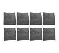 Zeroupshop Lot de 8 chiffons suédois réutilisables en cellulose pour comptoirs de cuisine, éviers en verre, lavables en machine, gadgets de maison