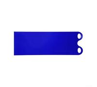 Zeroupshop Luge d'hiver en plastique résistant aux basses températures pour enfants et adultes, design pliable léger, modèle bleu haute vitesse (137 x 46 cm)