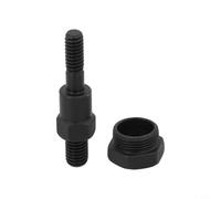 Zeroupshop Mandrin fileté en acier haute résistance, pièce de riveteuse de rechange, avec boîte de rangement, compatible avec M5 M6 M8 M10 et tailles en pouces 6-32 10-24 1/4-20 5/16-18 (M6)