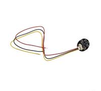 Zeroupshop Module de commutation à capteur tactile 3 V-30 V Bistable, avec indicateur LED, capacité de charge 3 A, sensibilité réglable, pour projets électroniques de bricolage, noir