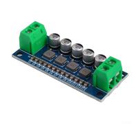 Zeroupshop Module régulateur de tension de filtre passe-bas, 0-35 V 5 A, suppression du bruit d'ondulation pour stabilité d'alimentation 12 V 24 V CC, circuit imprimé compact de 48 x 21 mm pour