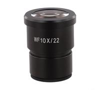 Zeroupshop Oculaire de microscope stéréo WF10X WF20X 30 mm avec revêtement FMC boîtier en métal pour laboratoire industriel fournissant une image claire et lumineuse (WF10X/22)