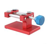 Zeroupshop Outil de presse de boîtier de montre, en acier inoxydable pour lunette pour déflecteur de bague pour montres de 38 à 40 mm, kit de réparation compact pour bijoutiers et amateurs, rouge